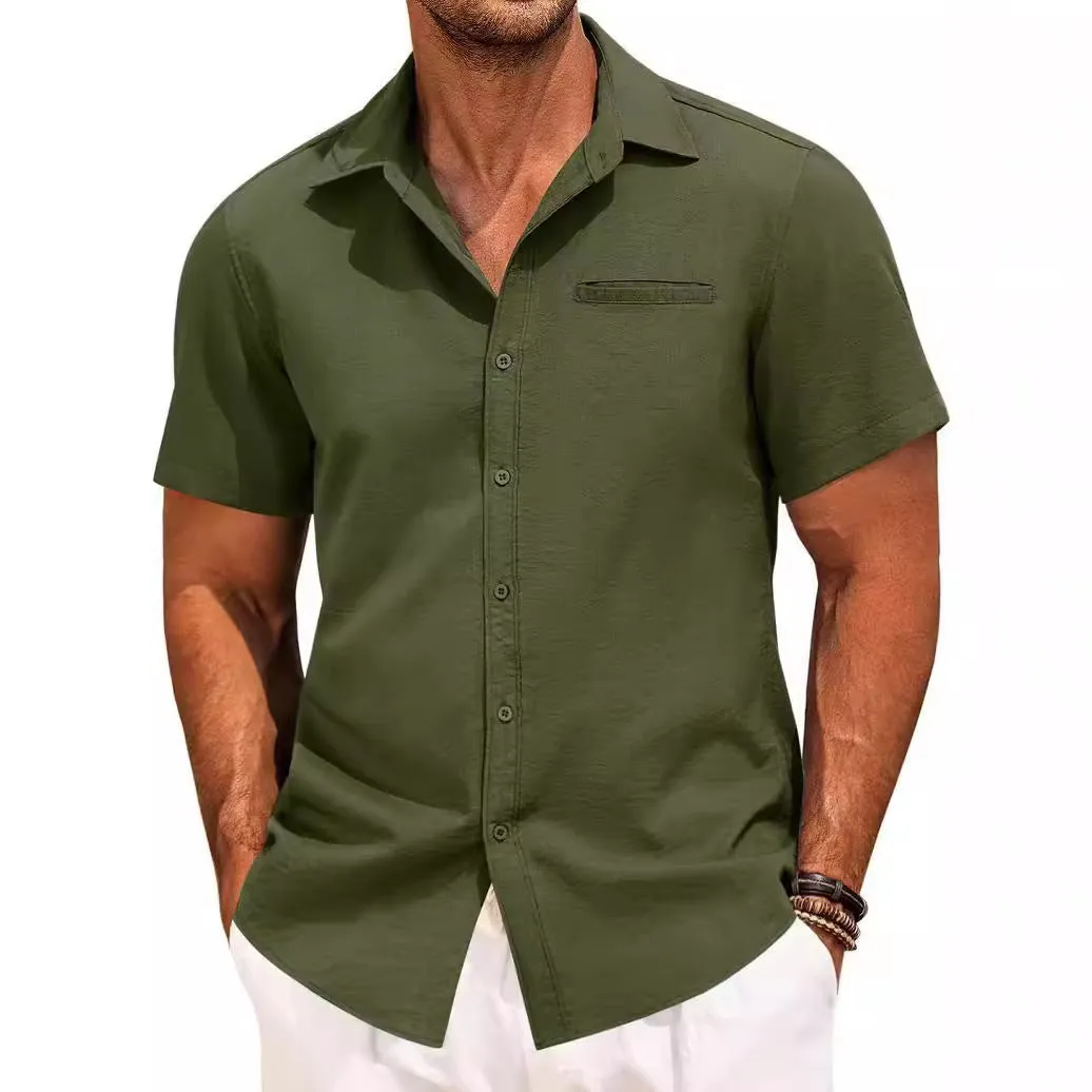 Button Polo Short Sleeve Shirt