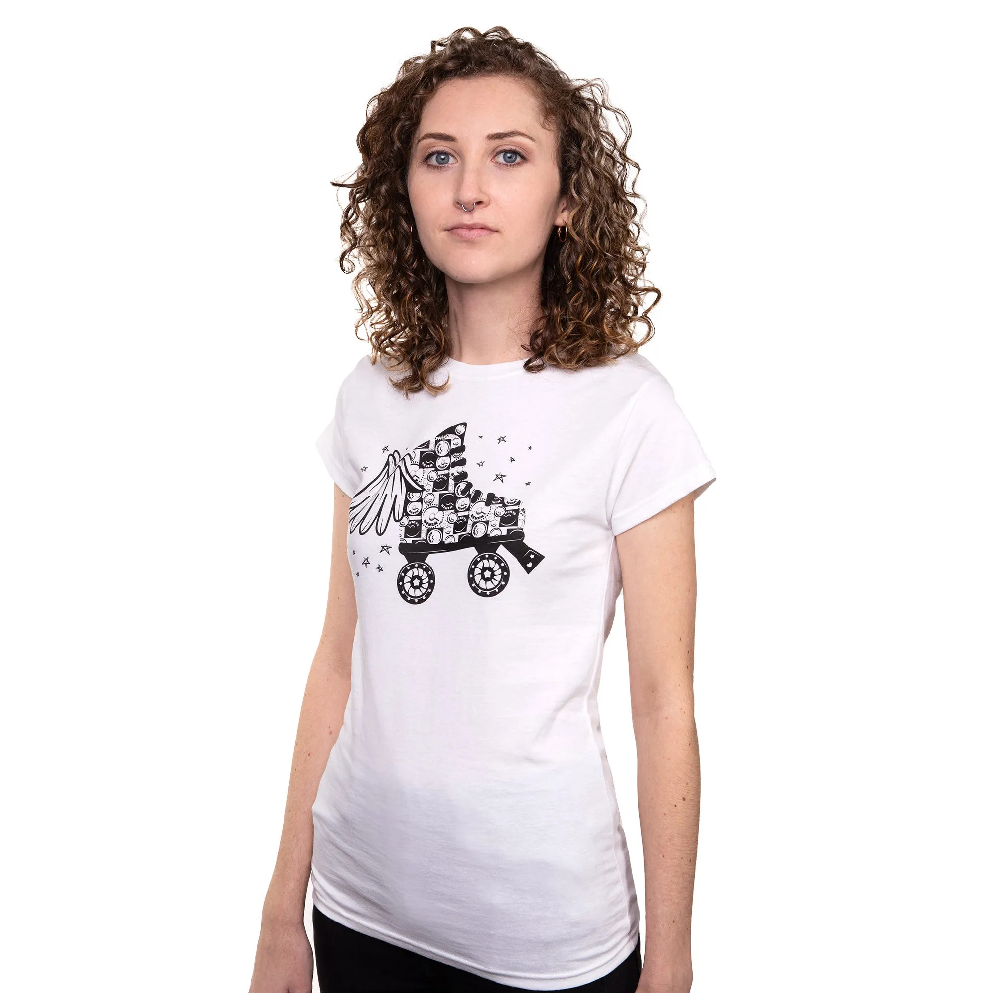 C7 Flygirl Women’s Roller Skate T-Shirt