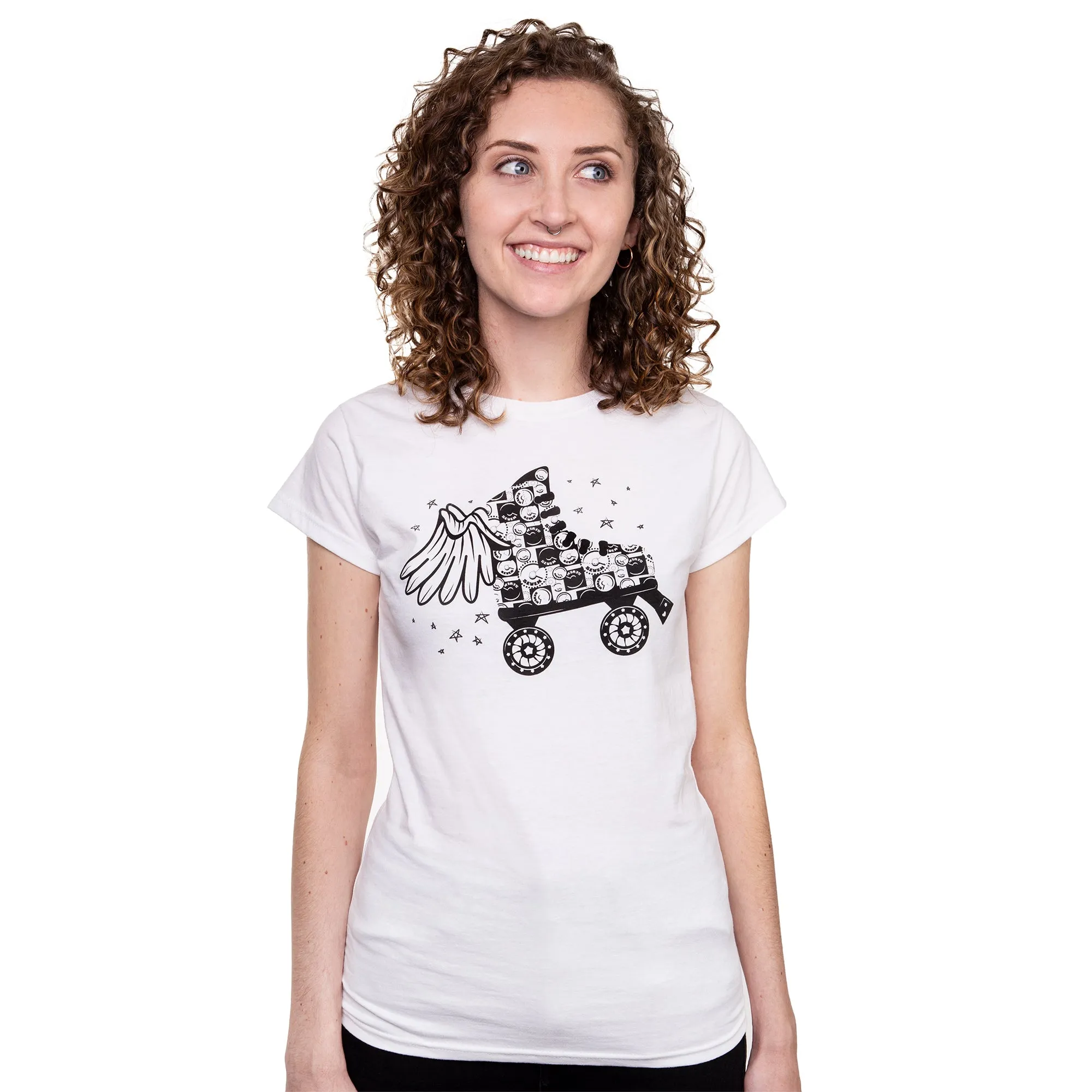 C7 Flygirl Women’s Roller Skate T-Shirt