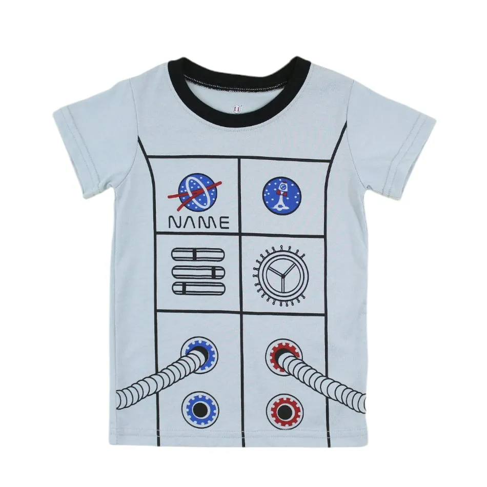 Caluby 2 Pc Printed Nightsuit - Space