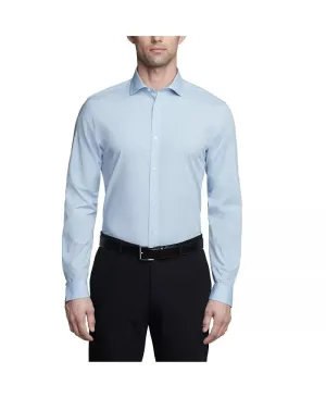 Calvin Klein Men’s Slim Fit Refined Button Down Shirt Blue Large