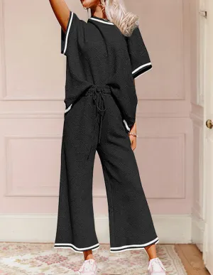 Casual Versatile Relaxed Pajama Set
