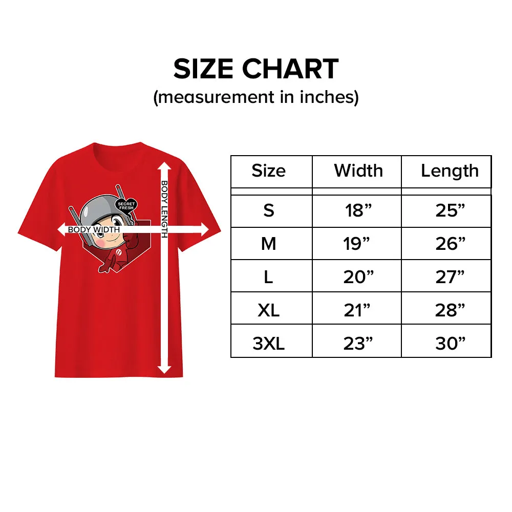 CHERRY x Secret Fresh T-Shirt (Red)