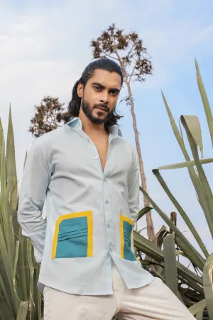 Cool Blue Shirt