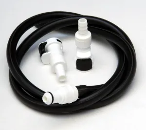 Cool Shirt Drain Kit w/ 2' Hose & Quick Disconnect Fitting