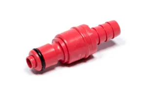 Cool Shirt Male Connector - Large - Red - 5/16"