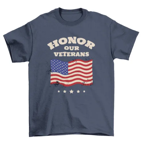 Cool veterans quote t-shirt