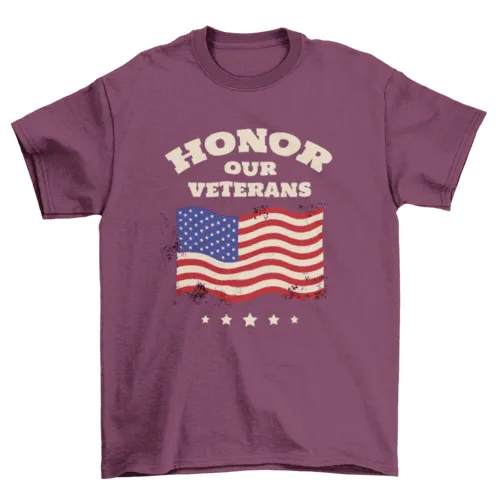 Cool veterans quote t-shirt