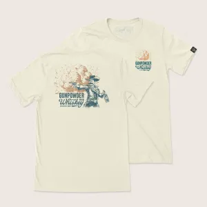 Cowboy Cool Gunpowder & Whiskey T-Shirt - T260
