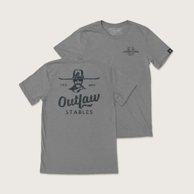 Cowboy Cool Outlaw Stables T Shirt