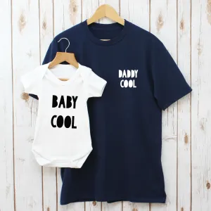 Daddy Cool and Baby Cool T Shirt Set