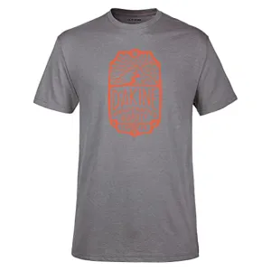 Dakine Mens Da Rail Short Sleeve Heather Dark Grey T-Shirt - 10001869-HEATHERDARKGREY-S