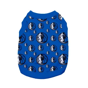 DALLAS MAVERICKS FRESH PAWZ ROYAL HORSE HEAD PET T-SHIRT