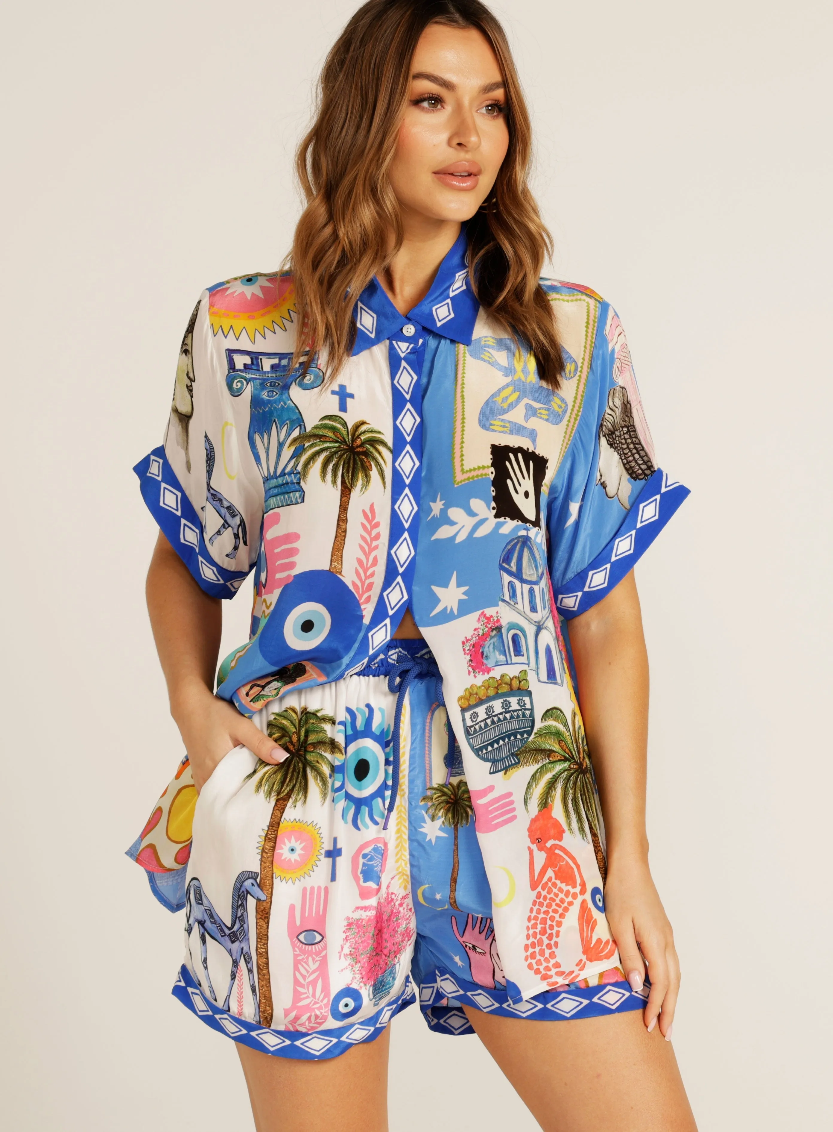 Daphne - Oversized Summer Shirt