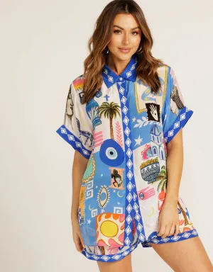 Daphne - Oversized Summer Shirt