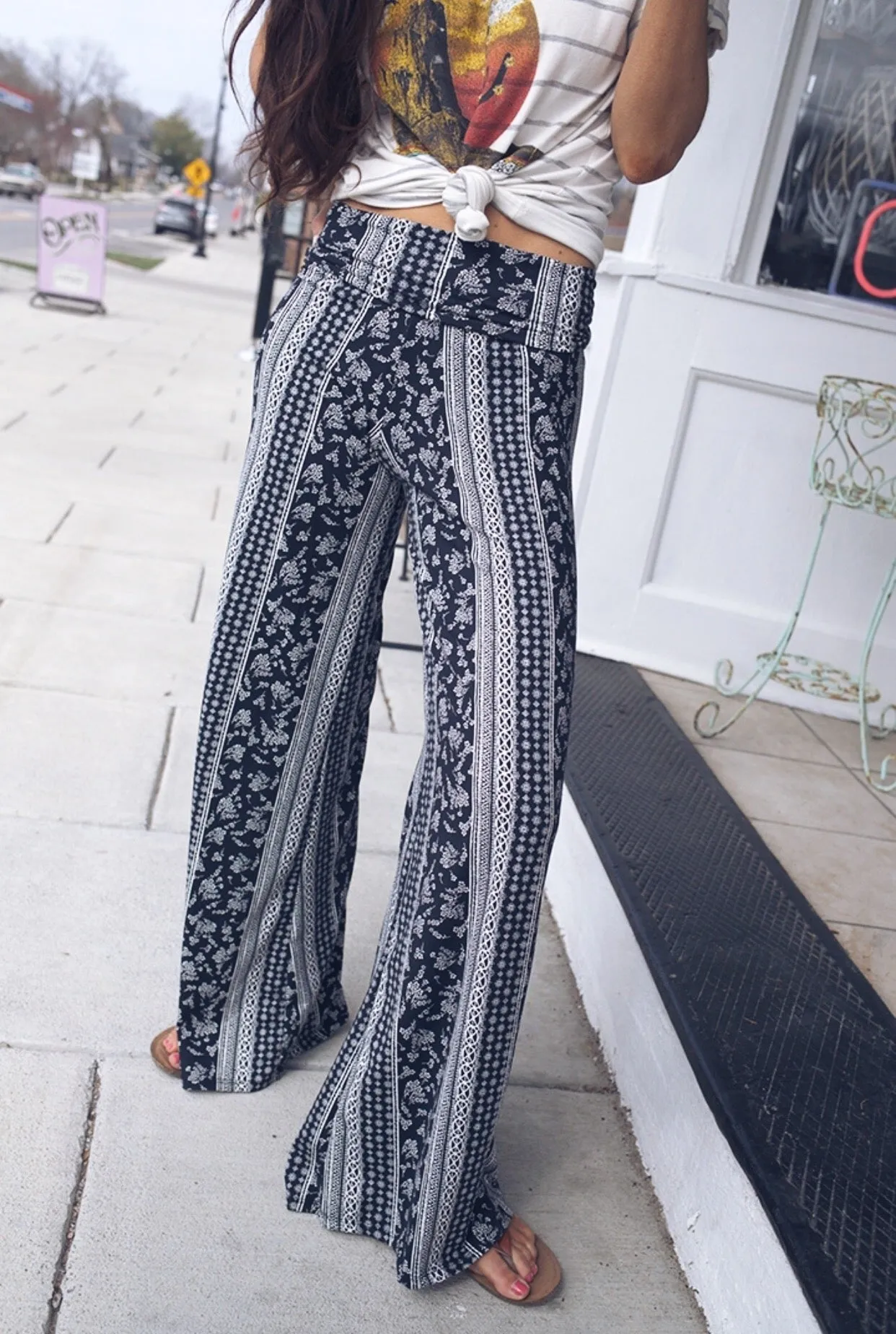 Daydreamer Palazzo Pants - Black