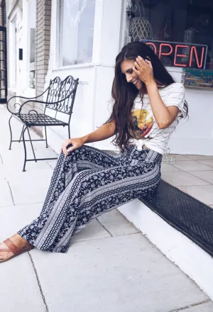Daydreamer Palazzo Pants - Black