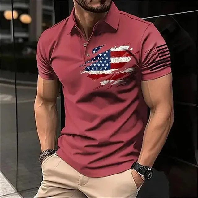 Dynamic Striped Spring Men's Casual Shirt
