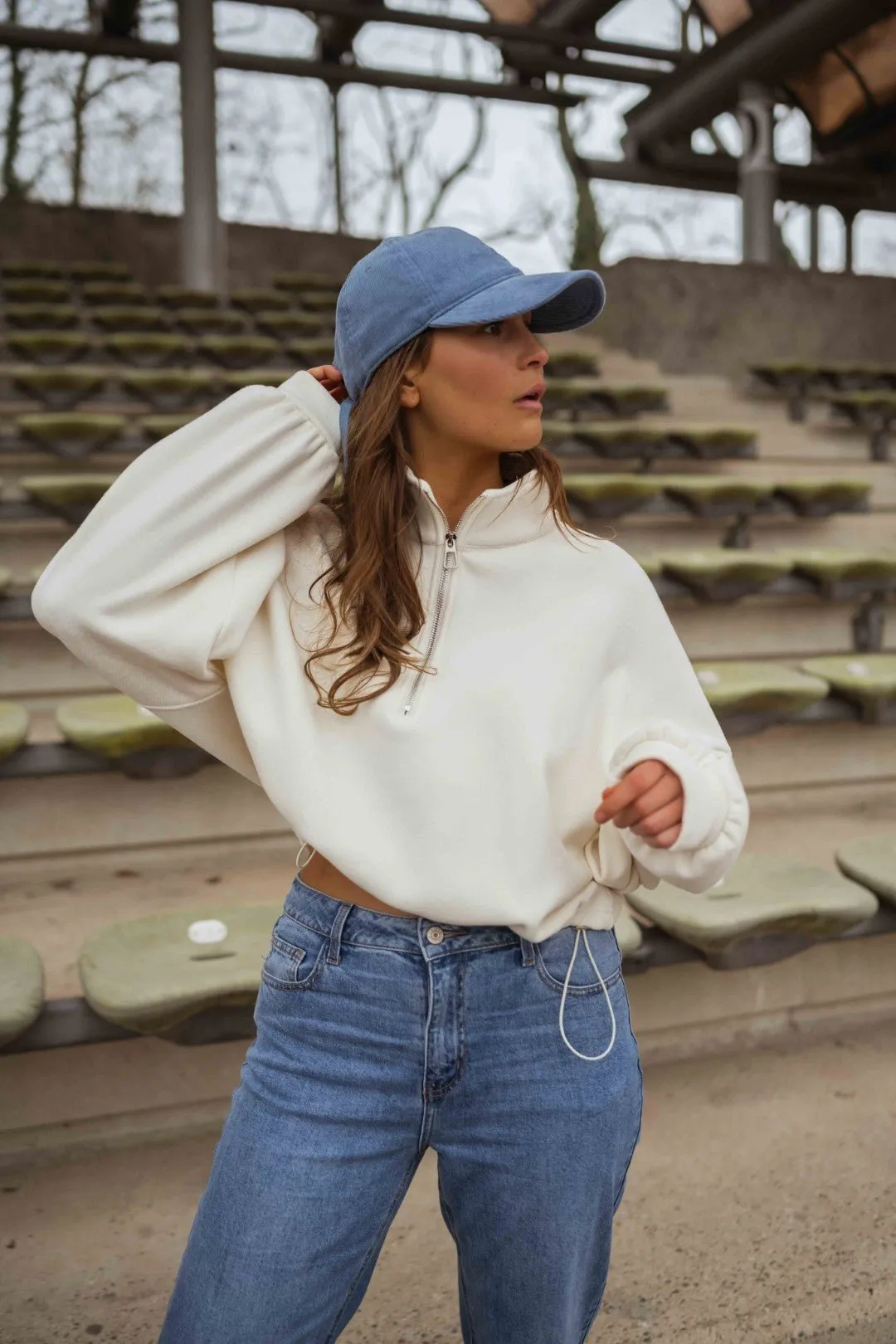 Ecru Justu Sweater