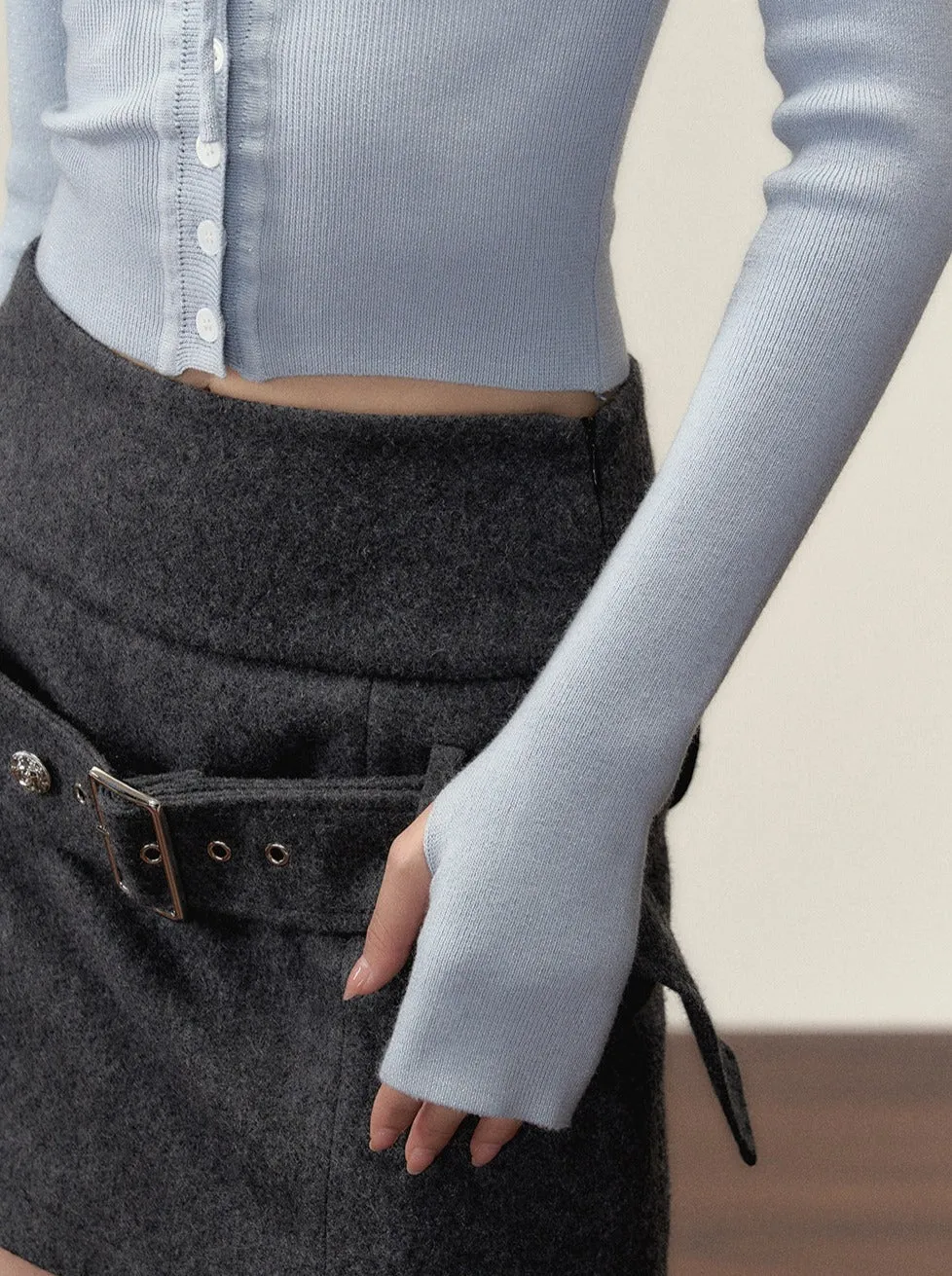 Fake Two -Piece Ramewest Slim Tops