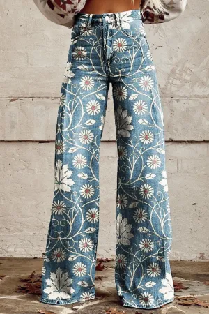 Flora™ | Vintage Flared Pants