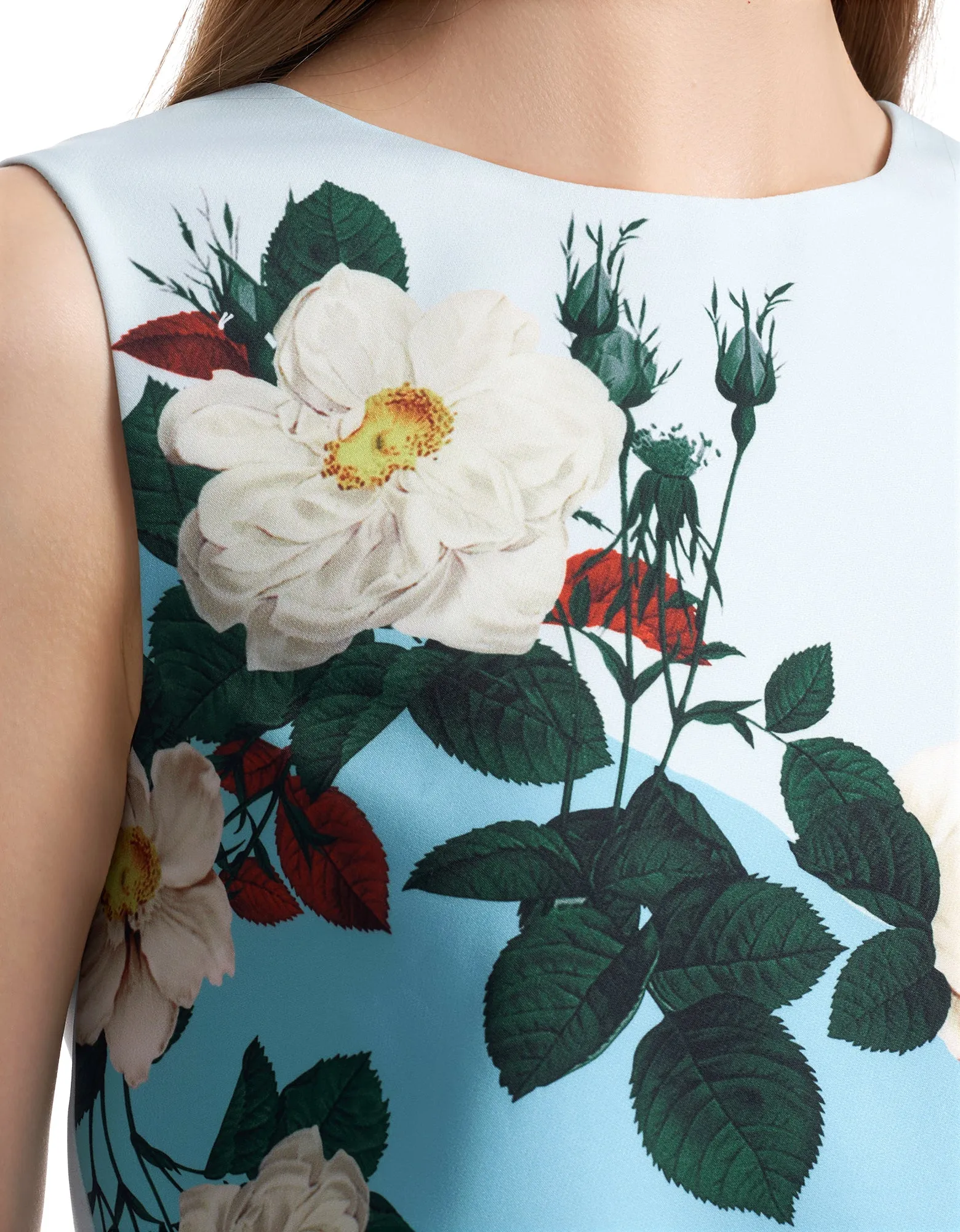 Floral Print Sleeveless Top