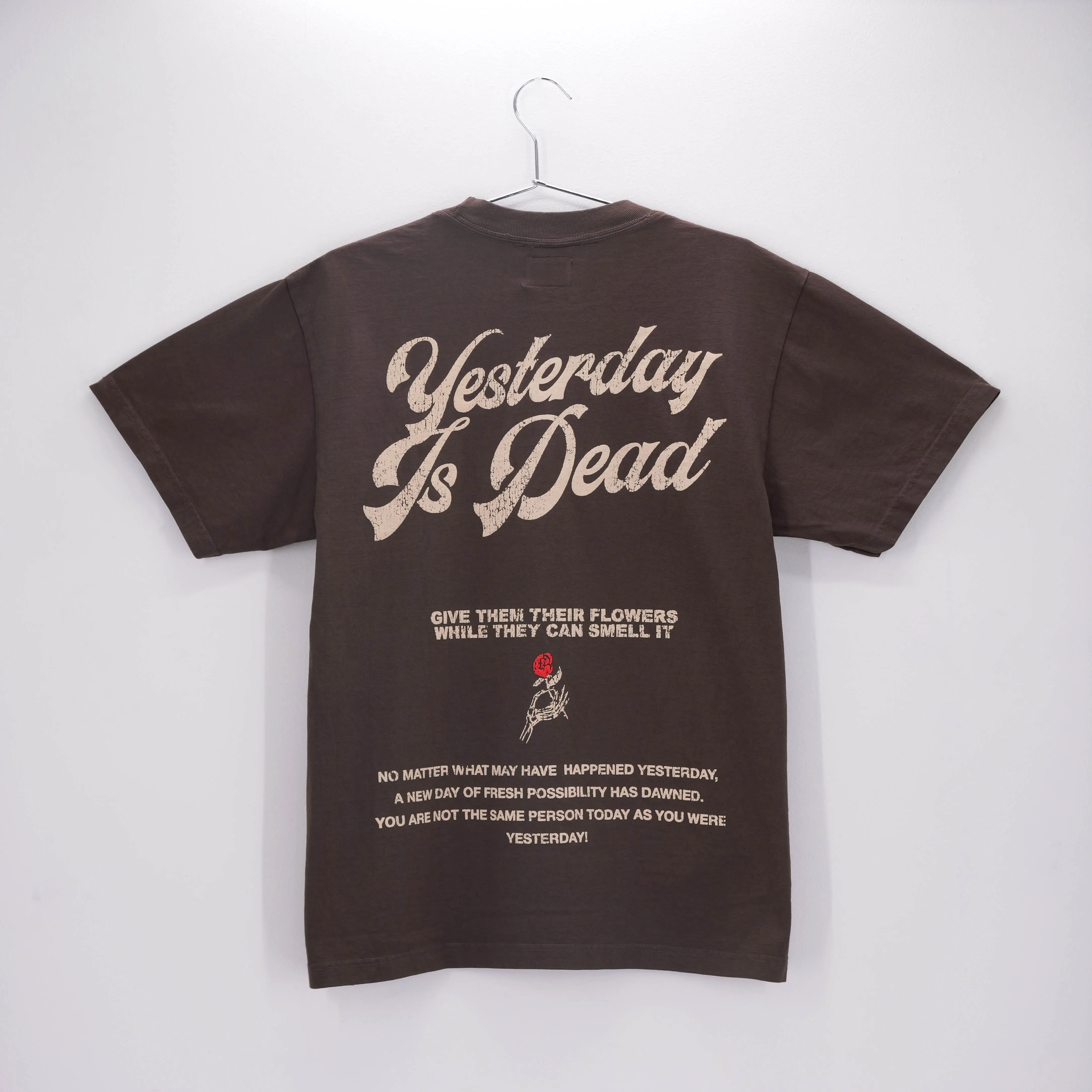 FRESH POSSIBILITIES TEE MOCHA