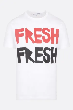 Fresh printed cotton t-shirt