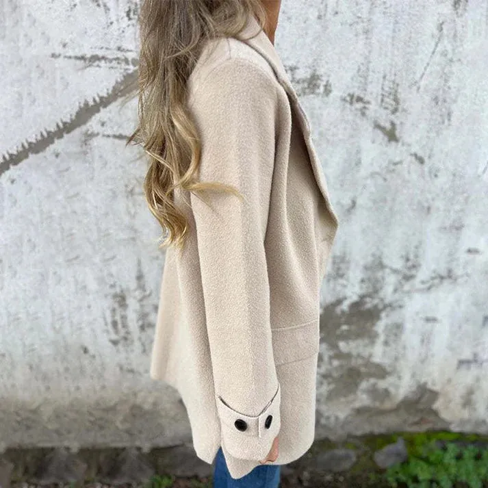 Freya | Classic Button-Up Coat