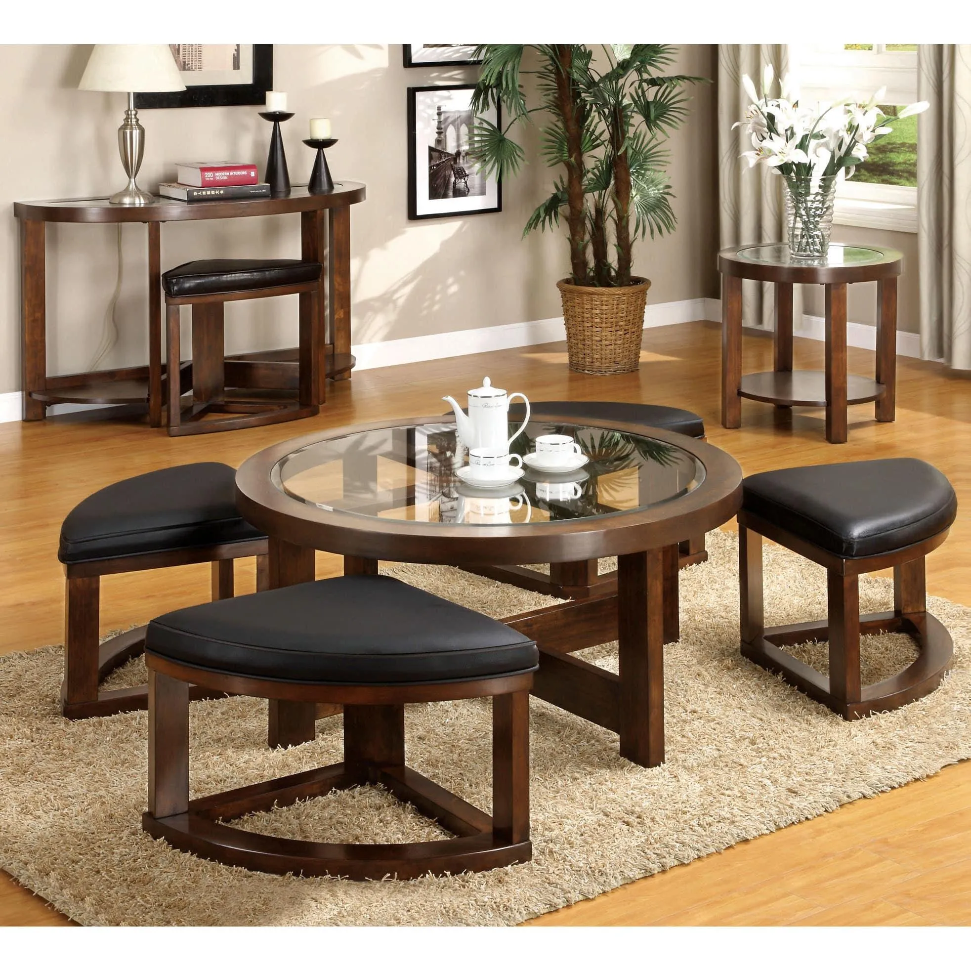 Furniture of America Crystal Cove CM4321C Coffee Table