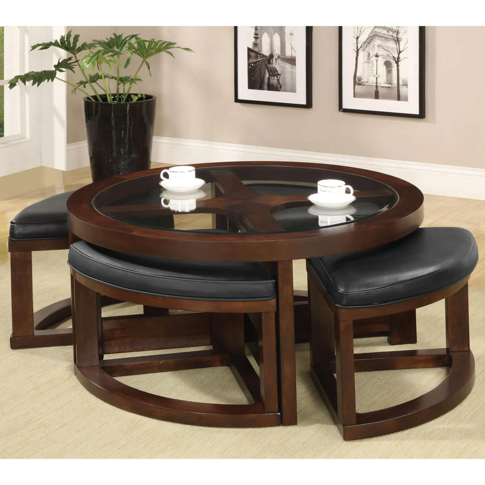 Furniture of America Crystal Cove CM4321C Coffee Table