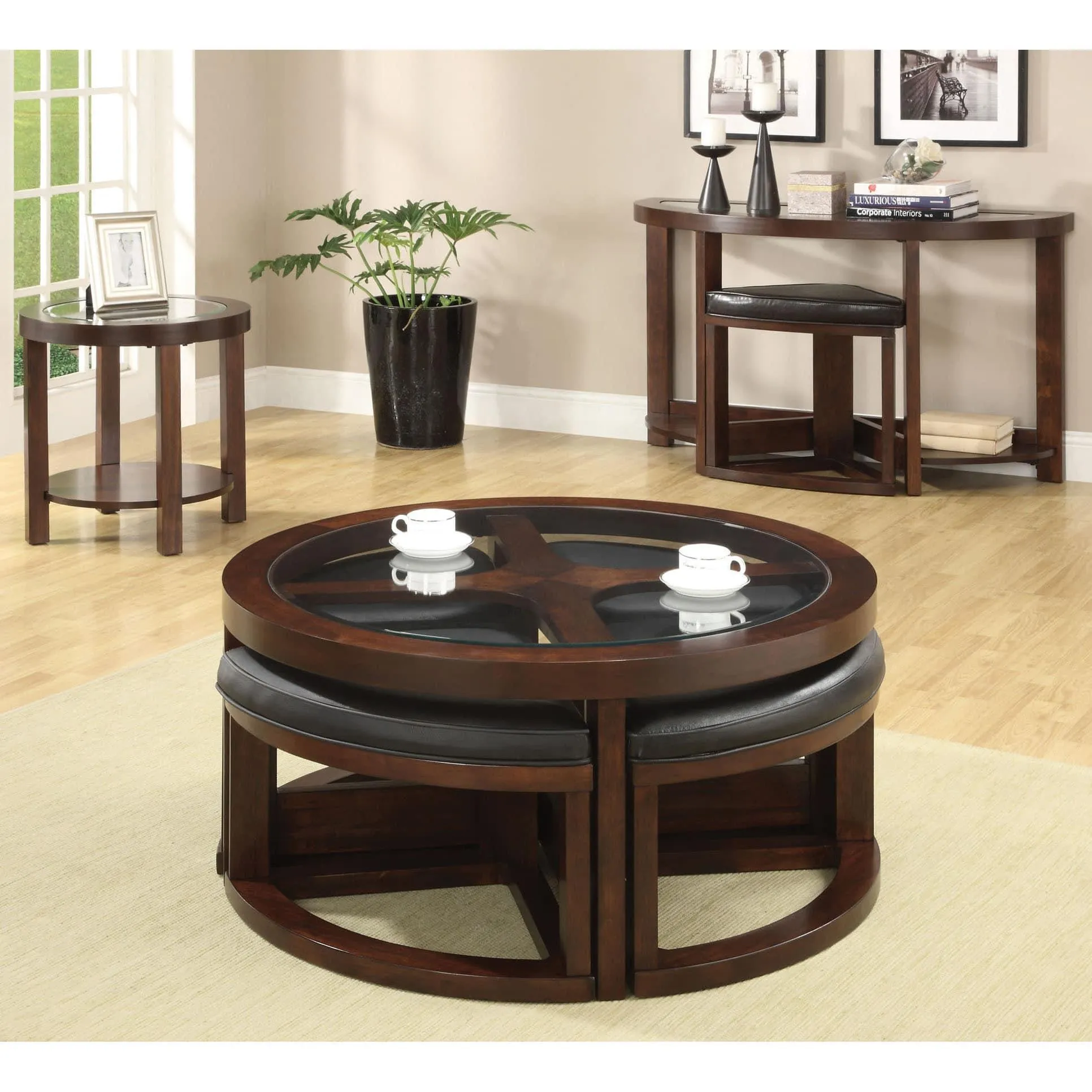 Furniture of America Crystal Cove CM4321C Coffee Table