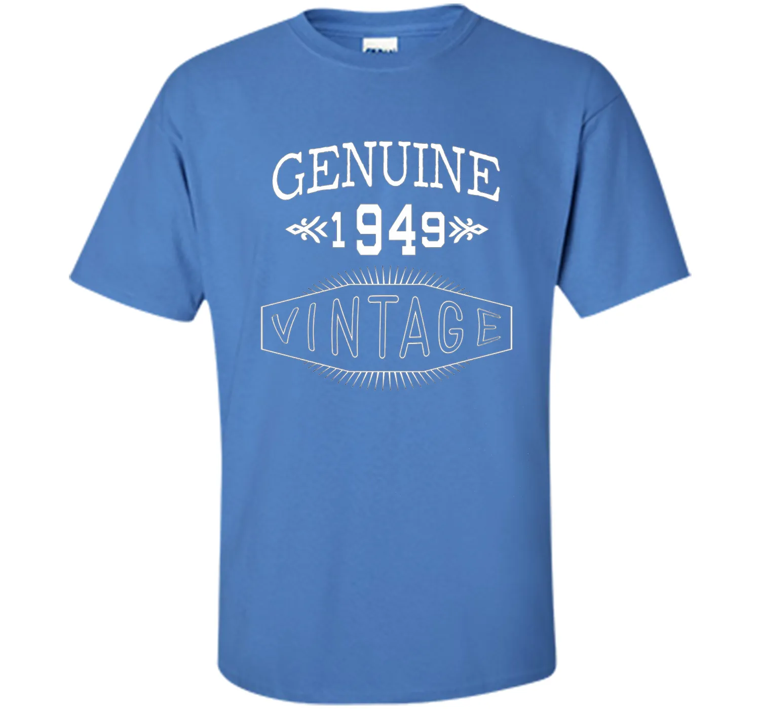 Genuine 1949 Vintage Birthday Gifts T-shirt For Men Women