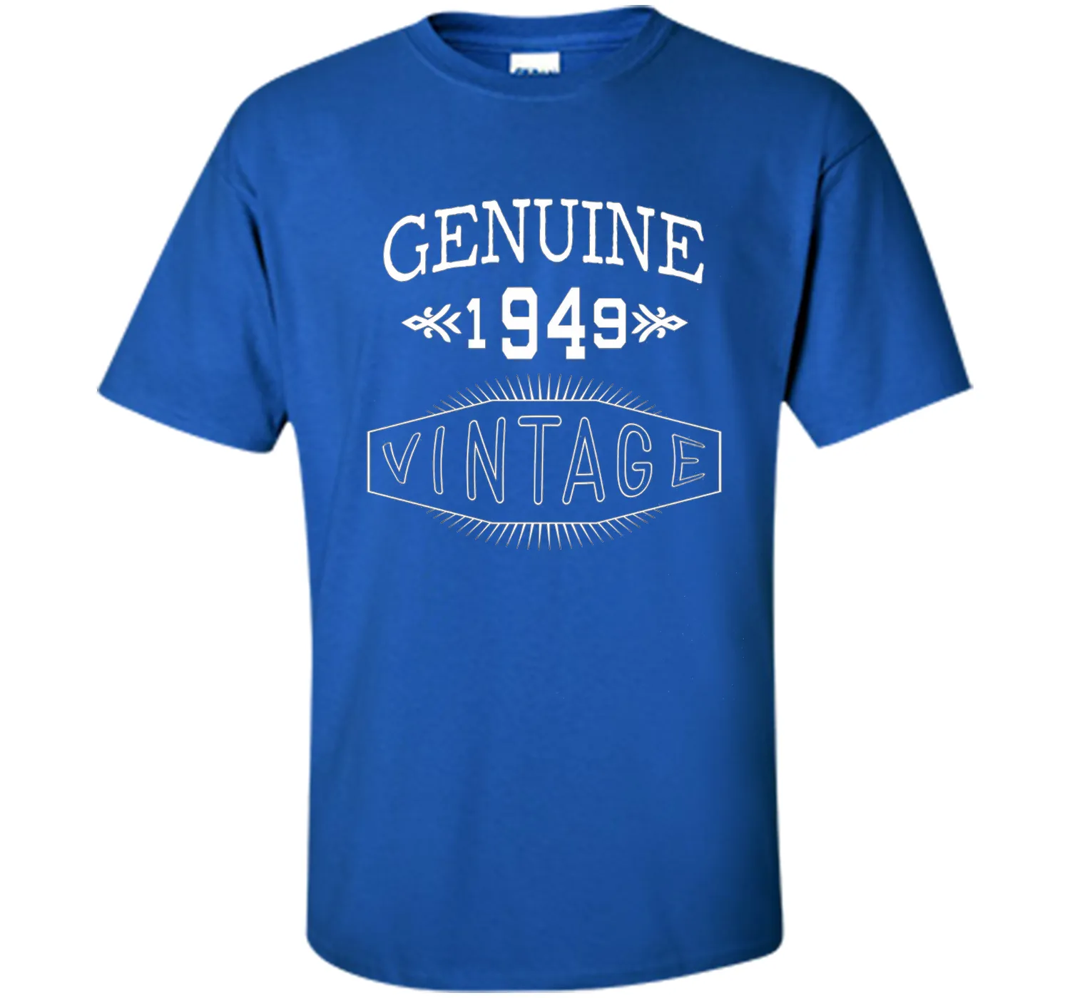 Genuine 1949 Vintage Birthday Gifts T-shirt For Men Women