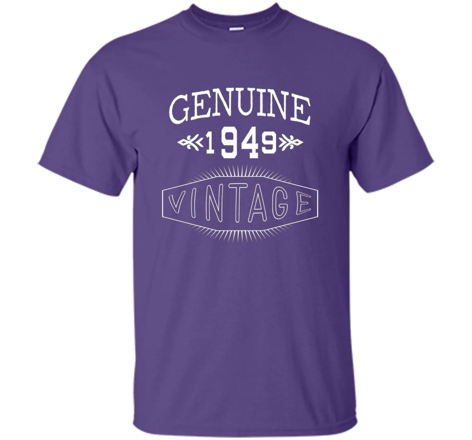 Genuine 1949 Vintage Birthday Gifts T-shirt For Men Women