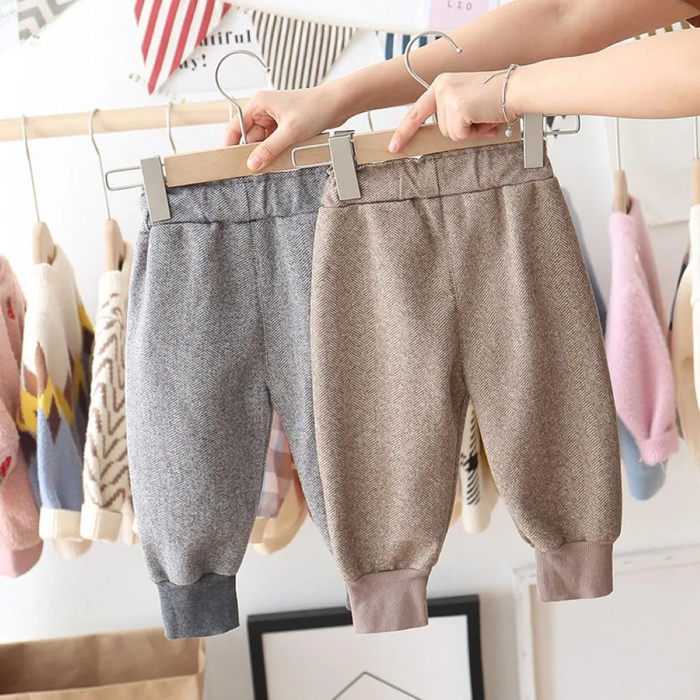 Girls Bottons Lace Tie Feet Pants Wholesale Little Girls Clothes