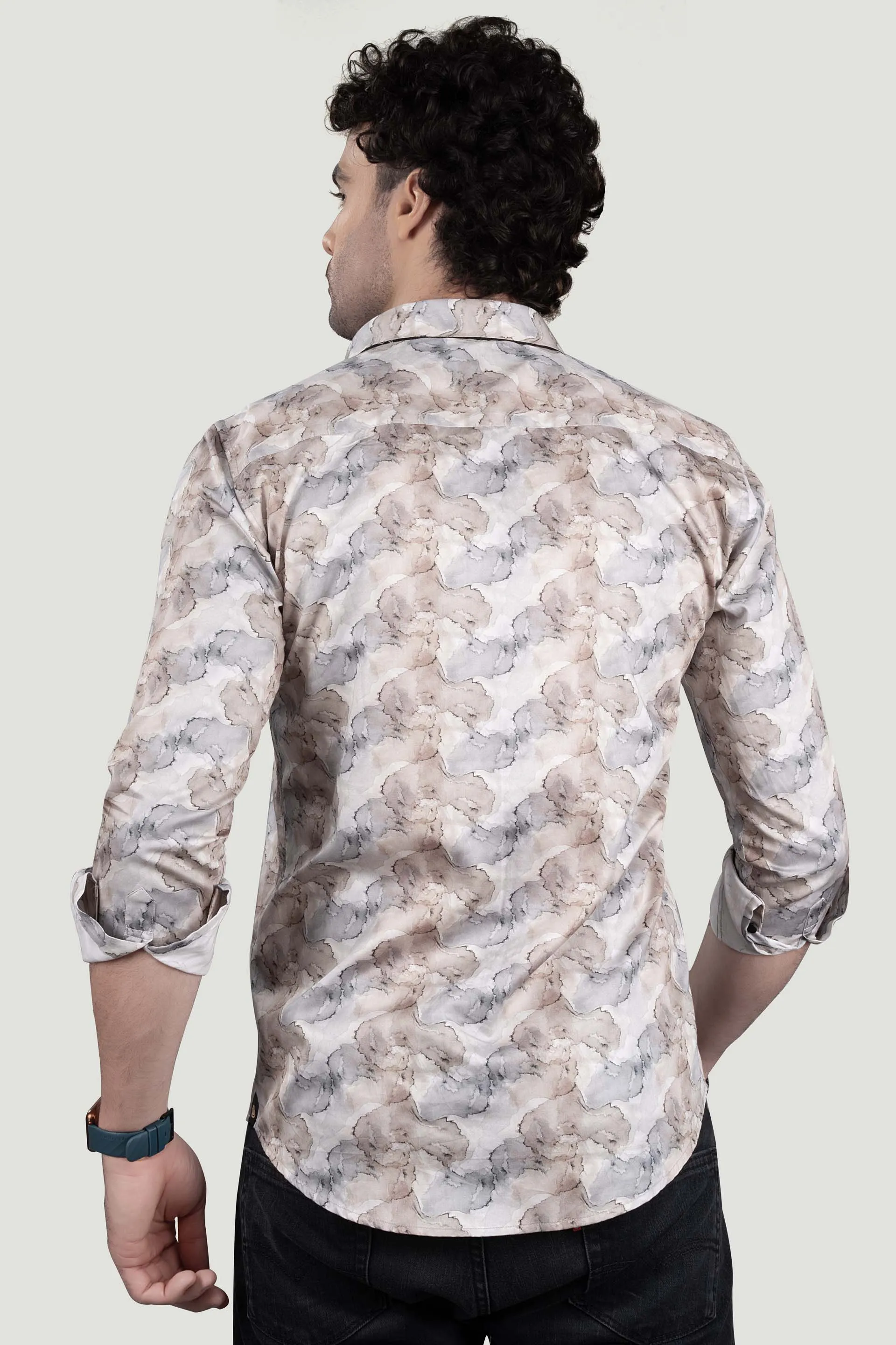 Grayson Multi Giza Cotton Club Wear Shirt