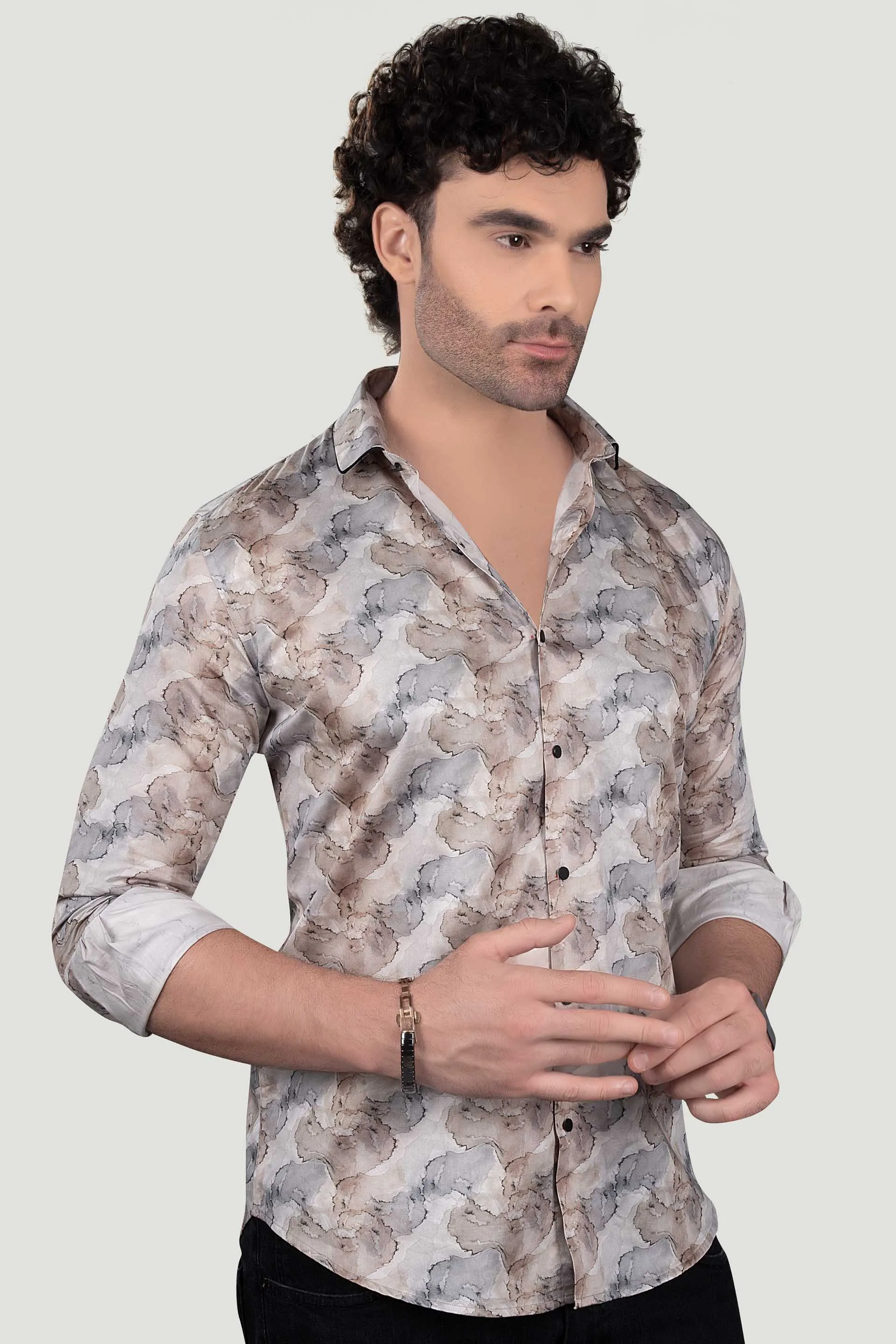 Grayson Multi Giza Cotton Club Wear Shirt