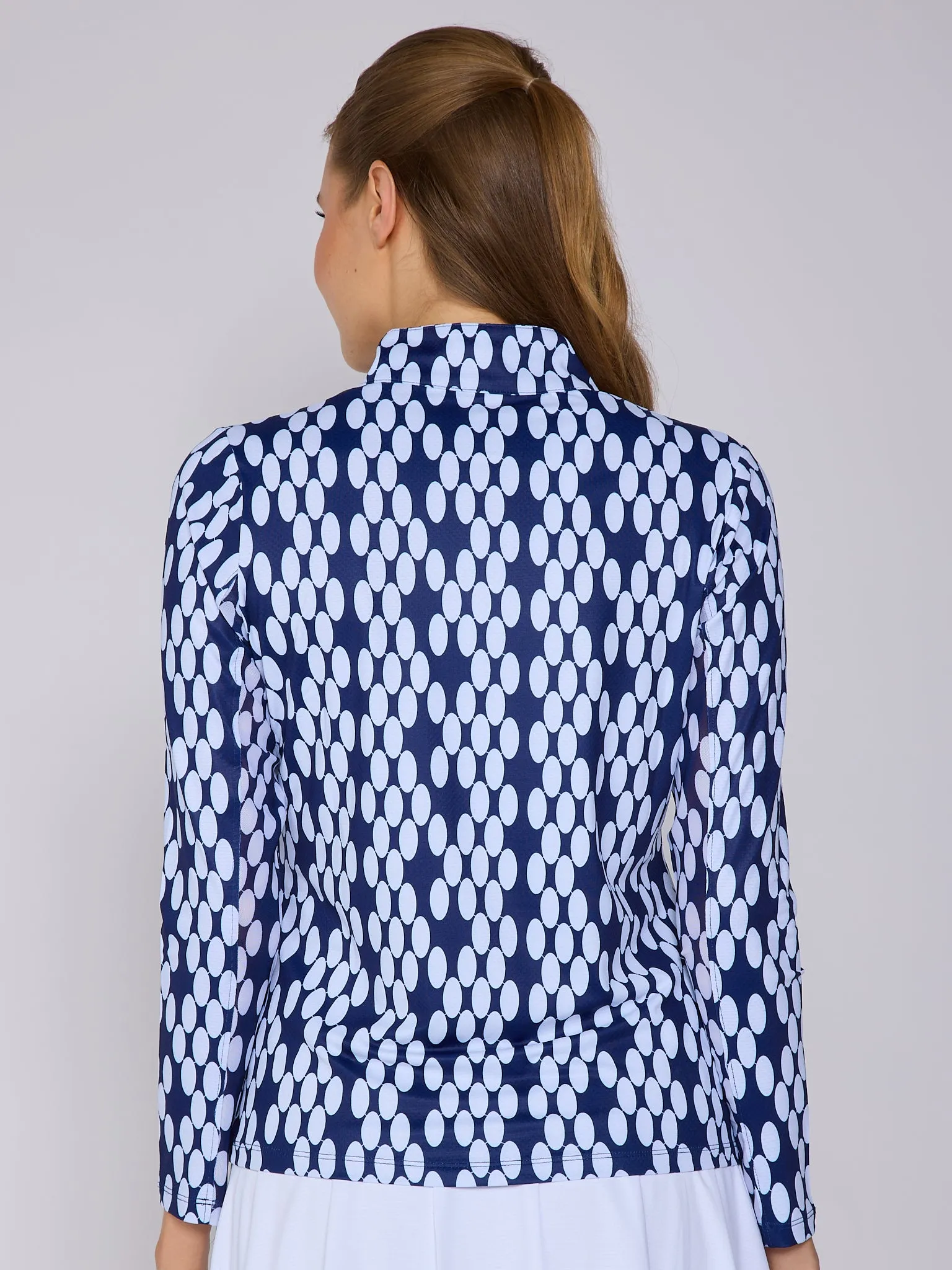 Kate Mock Neck Half Zip Top: Sleek, Versatile Layer for All Seasons