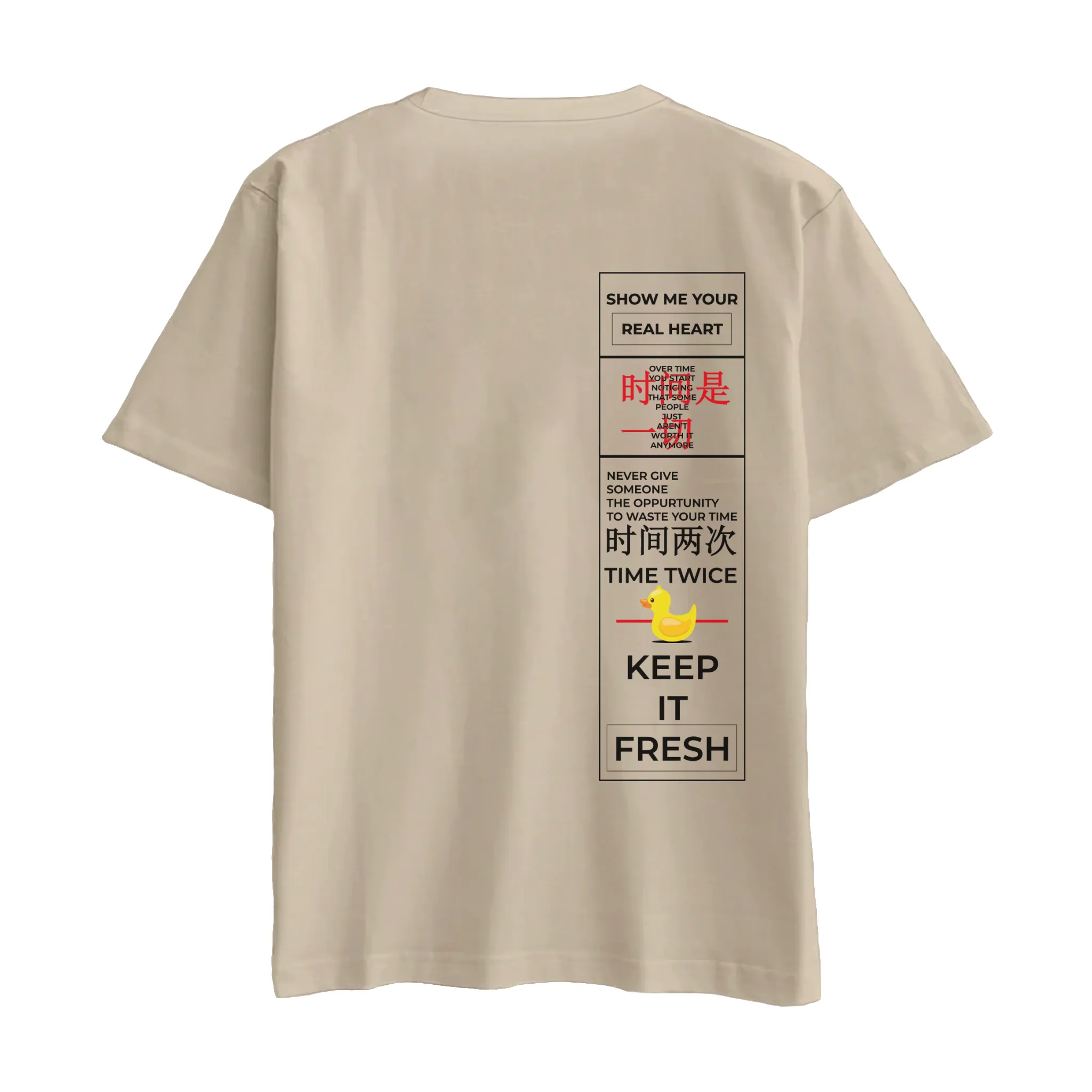 Keep It Fresh  - Oversize T-Shirt