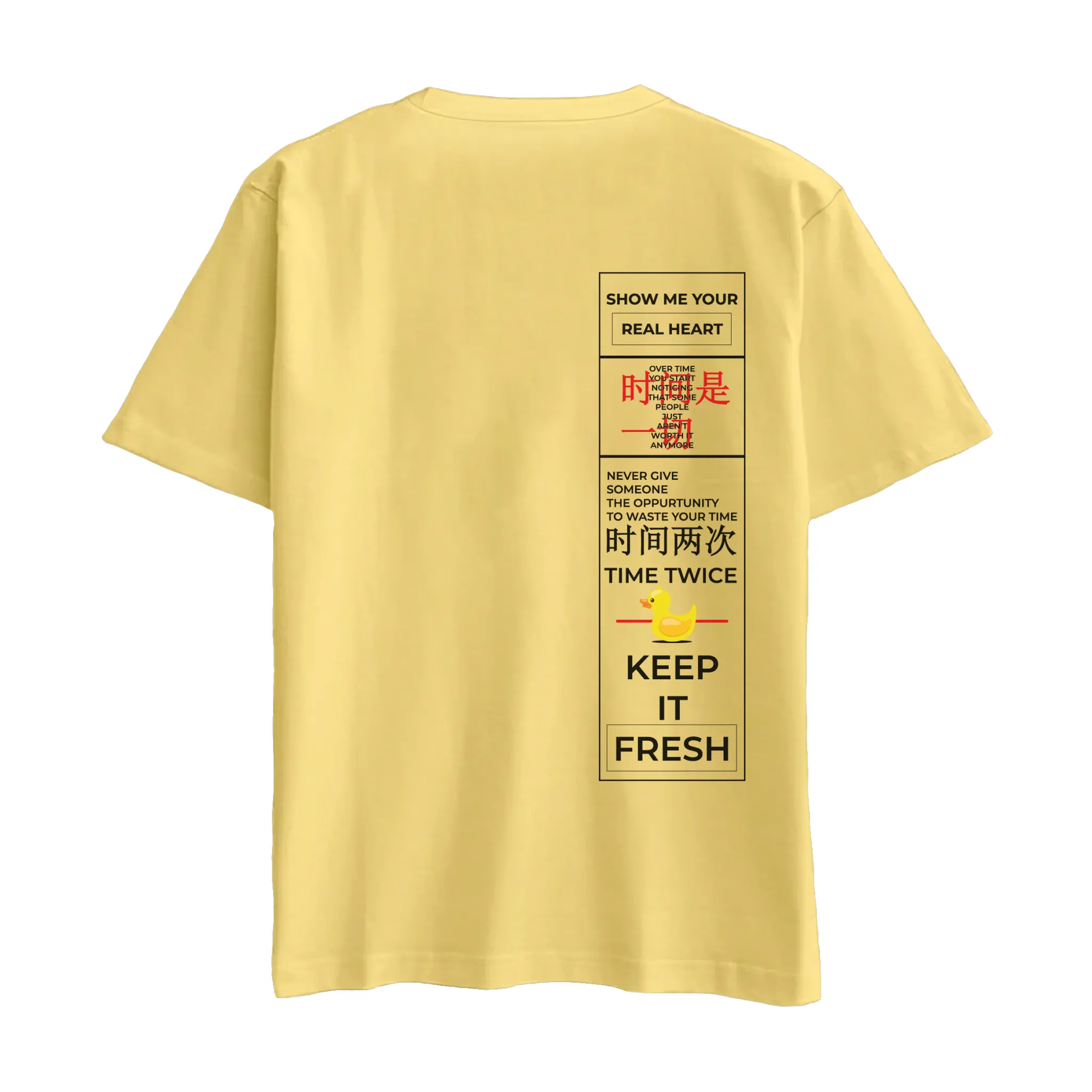 Keep It Fresh  - Oversize T-Shirt