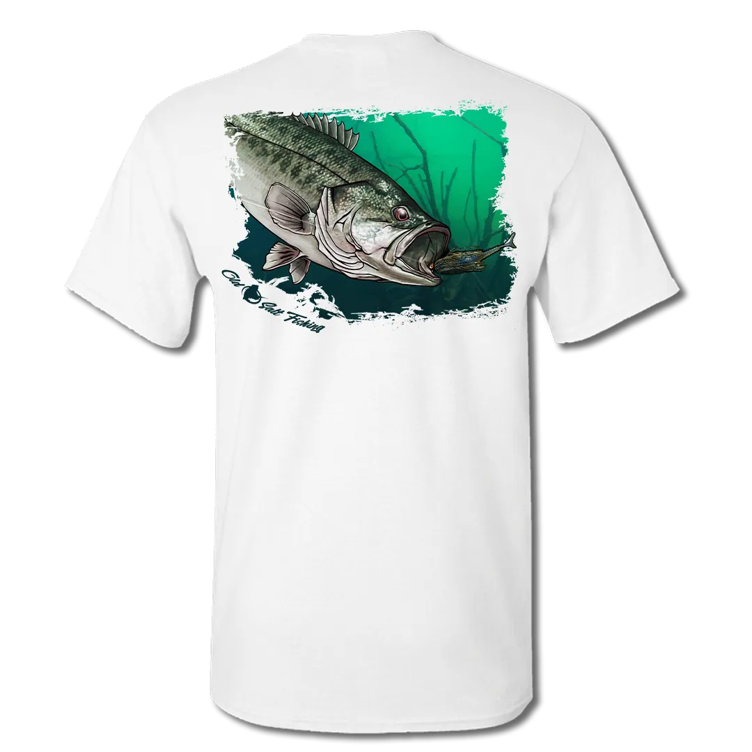 Large Mouth Bass Short Sleeve Performance Shirt