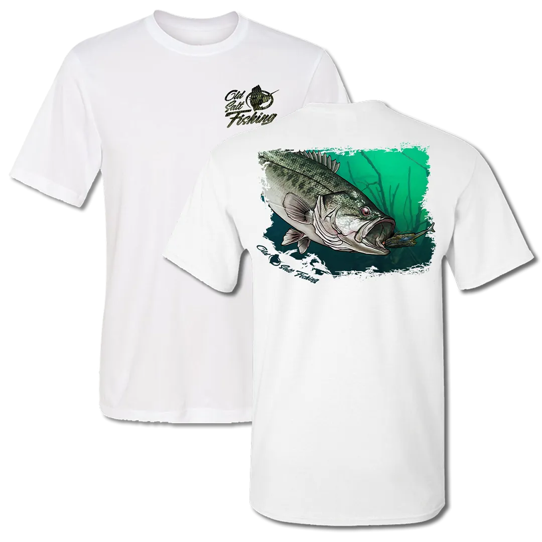 Large Mouth Bass Short Sleeve Performance Shirt