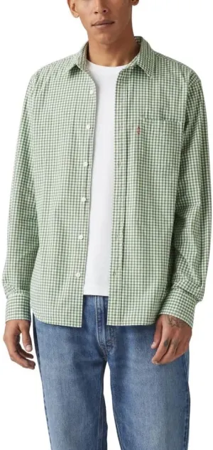 Levi's Men's Classic 1 Pocket Long Sleeve Button Up Shirt