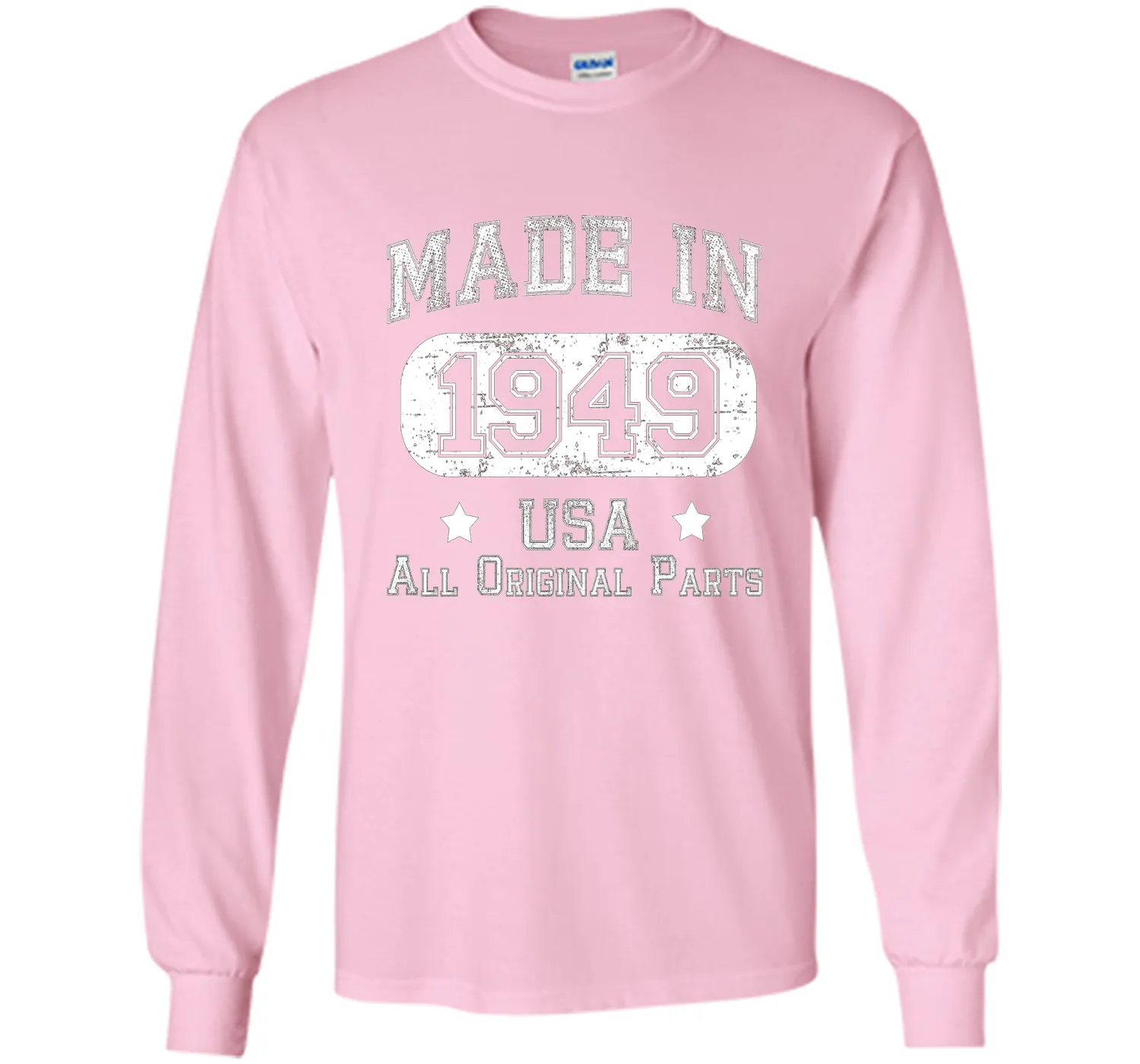 Made In 1949 - USA All Original Parts - Birthday T Shirt