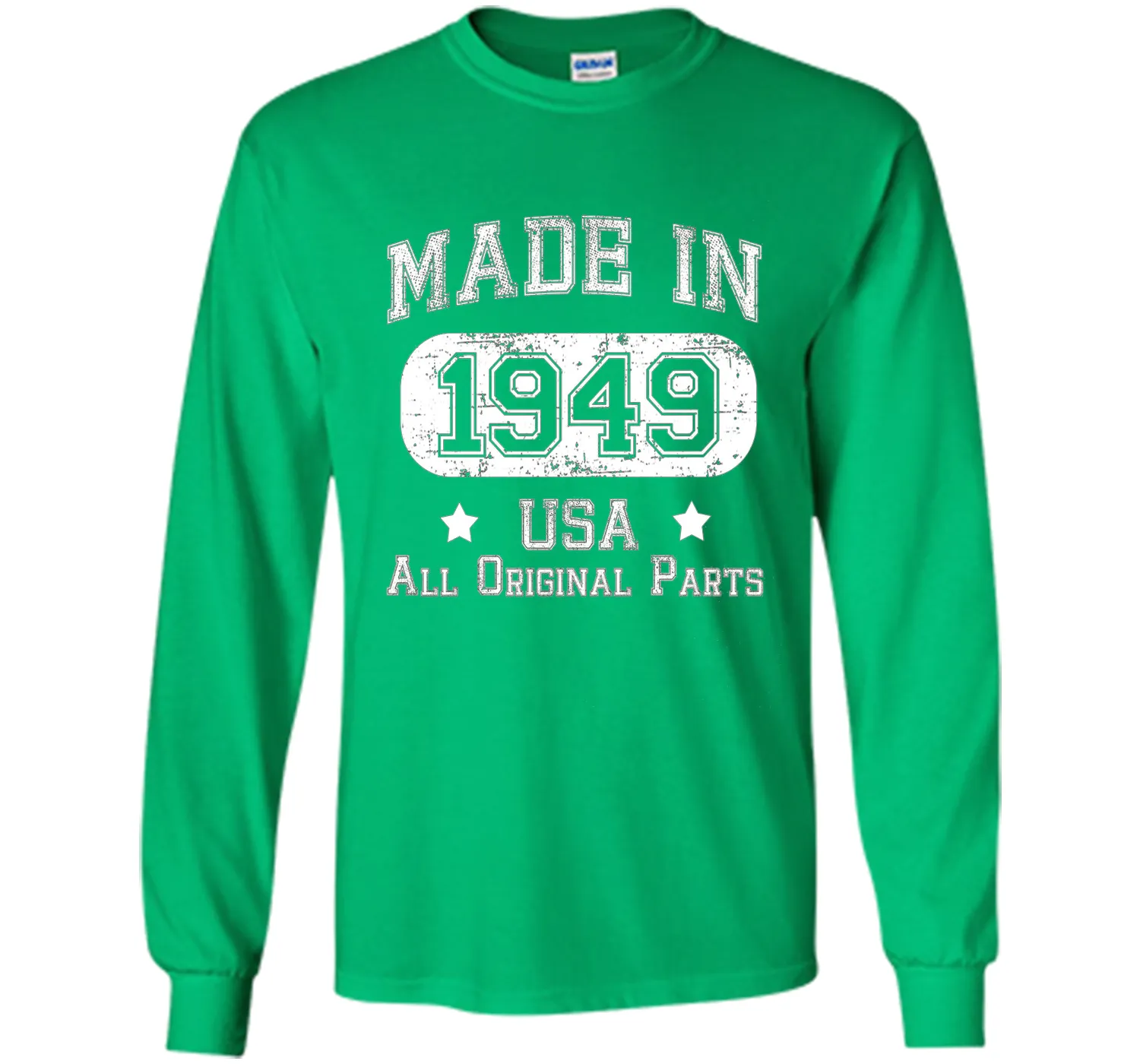 Made In 1949 - USA All Original Parts - Birthday T Shirt