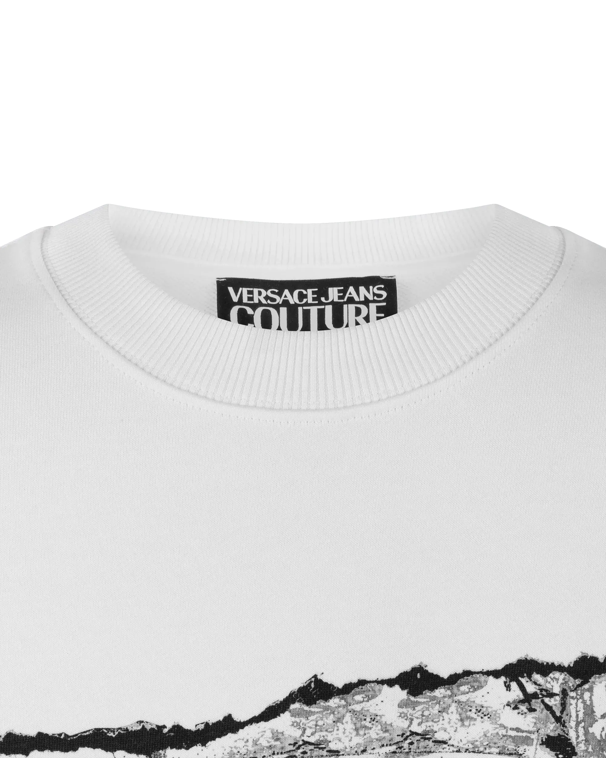 Magazine Logo Print Sweatshirt