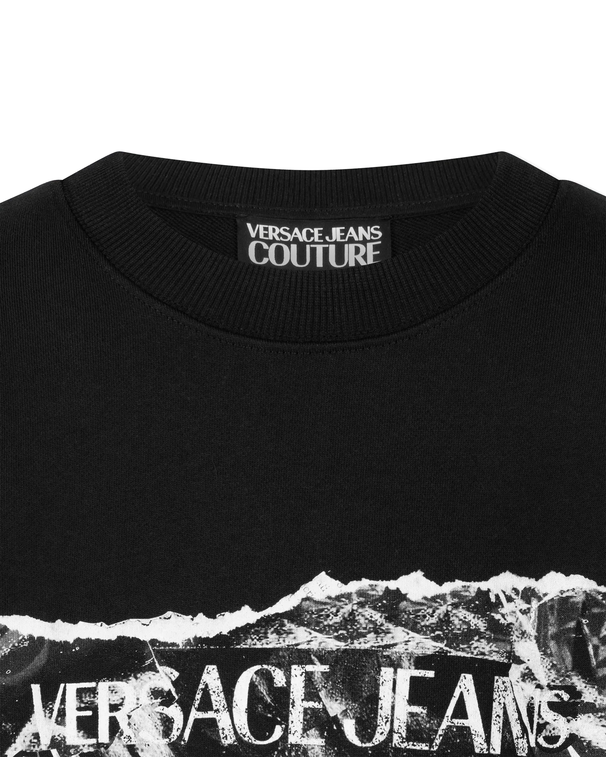 Magazine Logo Print Sweatshirt