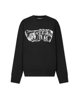 Magazine Logo Print Sweatshirt
