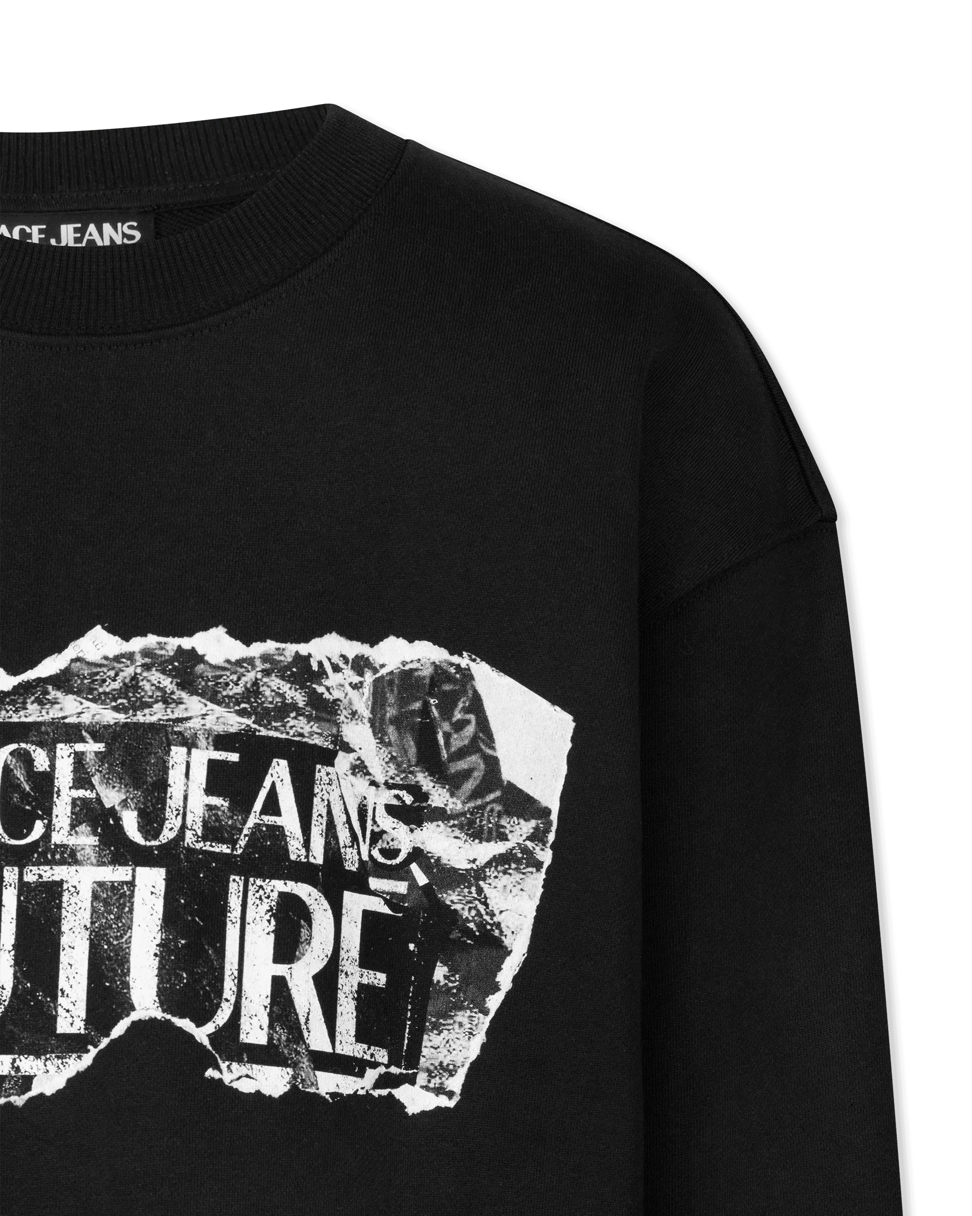 Magazine Logo Print Sweatshirt